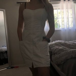 White summer dress